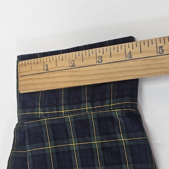 Ralph Lauren Blue Label Navy Plaid Shirt - Picture 11 of 14